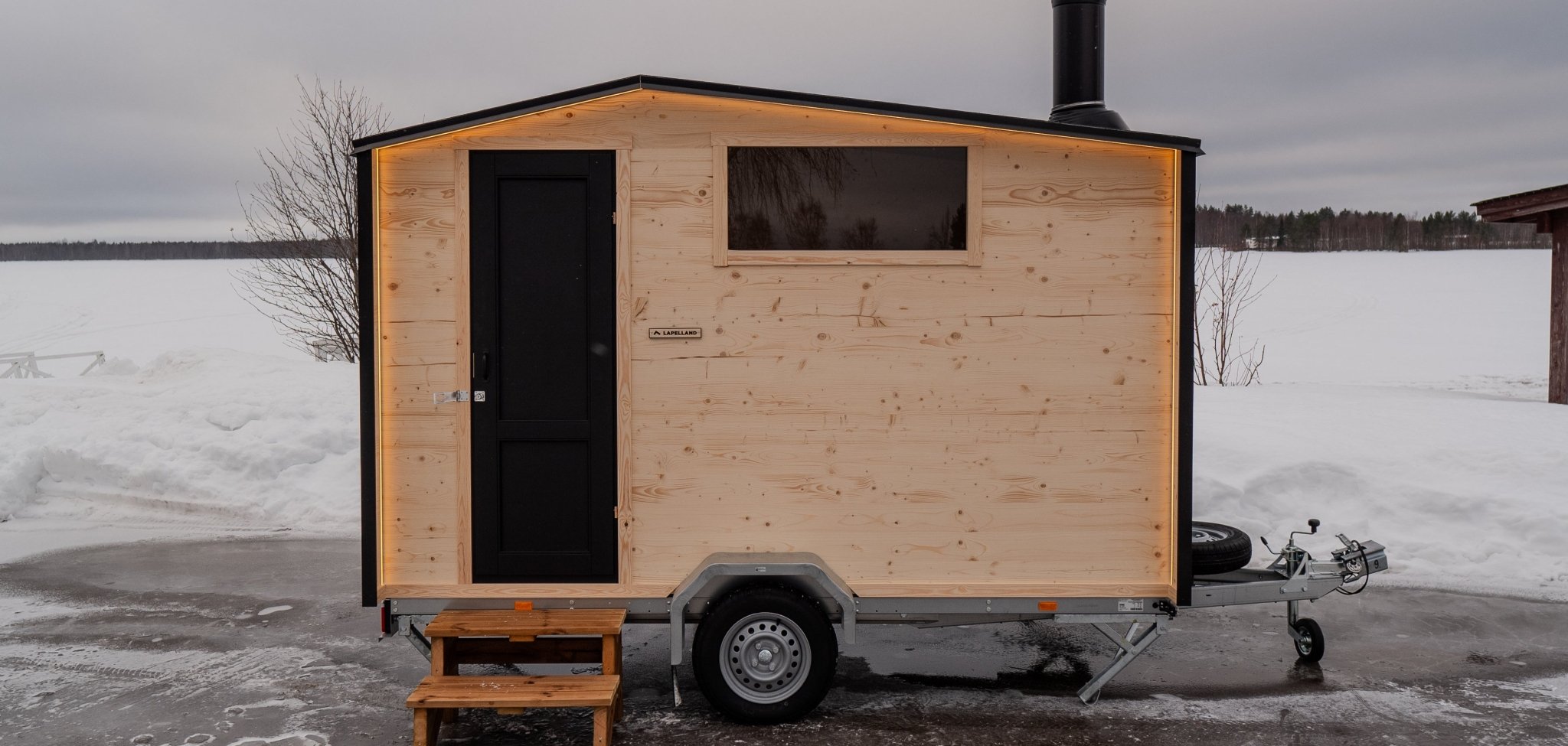 Mobile Sauna Trailers - Finnmark Sauna