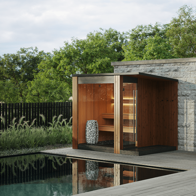 Outdoor Sauna Cabins - Finnmark Sauna