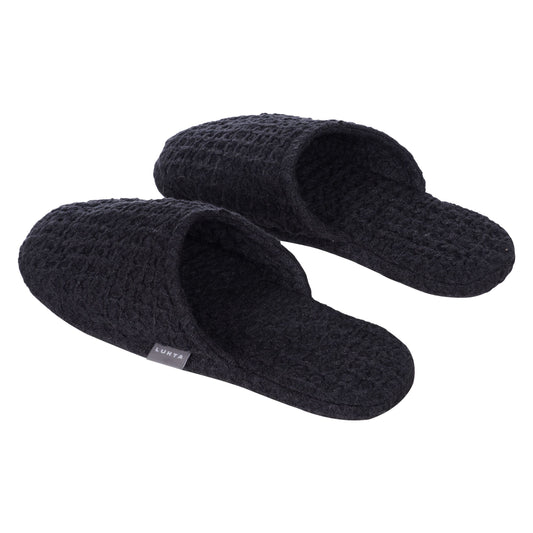 Luhta Pellava Sauna Slippers in black