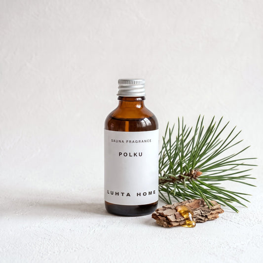 Luhta Polku Sauna Oil Drops with pine sprig and resin