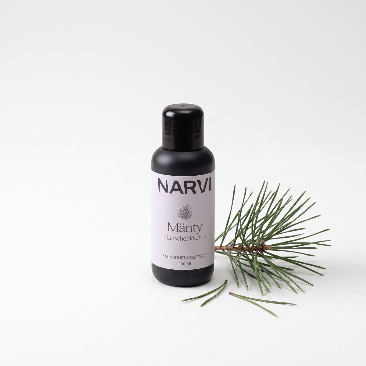 Pine Sauna Scent by Narvi (100ml) with pine sprig