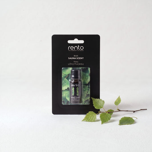 Rento Birch Sauna Scent 10ml Concentrate with birch twig