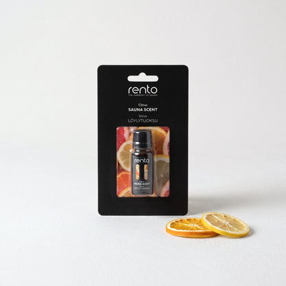 Rento Citrus Sauna Scent 10ml Concentrate with dried citrus slices