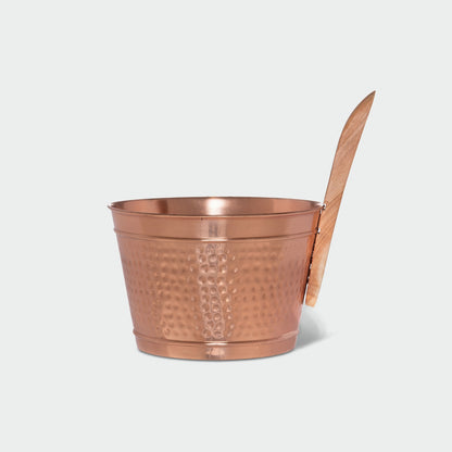 Copper Sauna Bucket 4L - hero