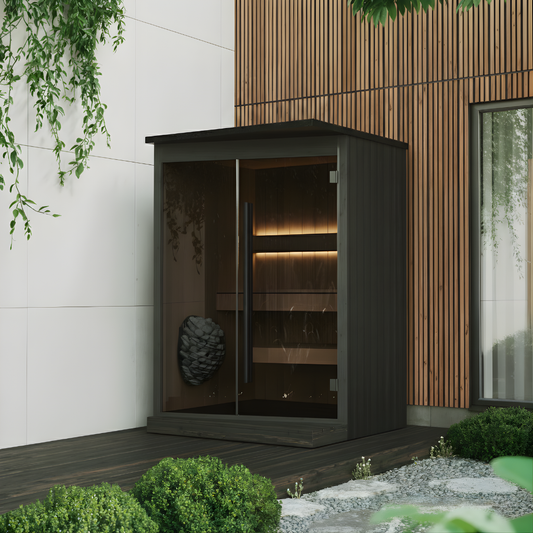 Finnmark EMBA® Black Outdoor Sauna (2 Person)