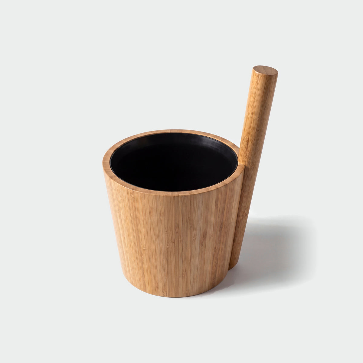 Rento Bamboo Duo Sauna Bucket 5 Litre - interior
