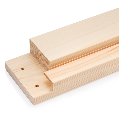 Grey Glass Sauna Door with Pine Frame (Standard) Pine Sample