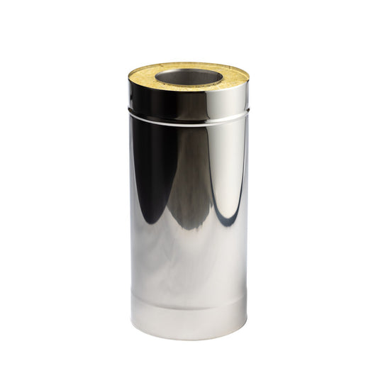 HUUM Double-Wall Straight Pipe 0.5m
