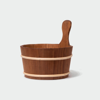 4 Living Sauna Bucket Heat Treated Alder 4 Litre - hero