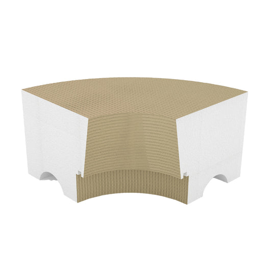 Tileable Steam Room Radius Corner - Cumbria
