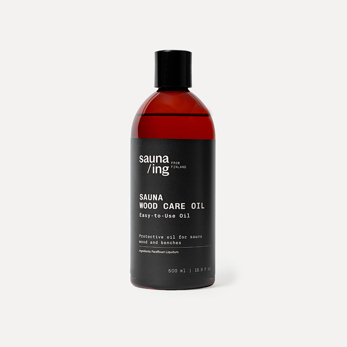 sauna/ing Sauna Wood Care Oil 500ml bottle, protective paraffin oil for sauna benches