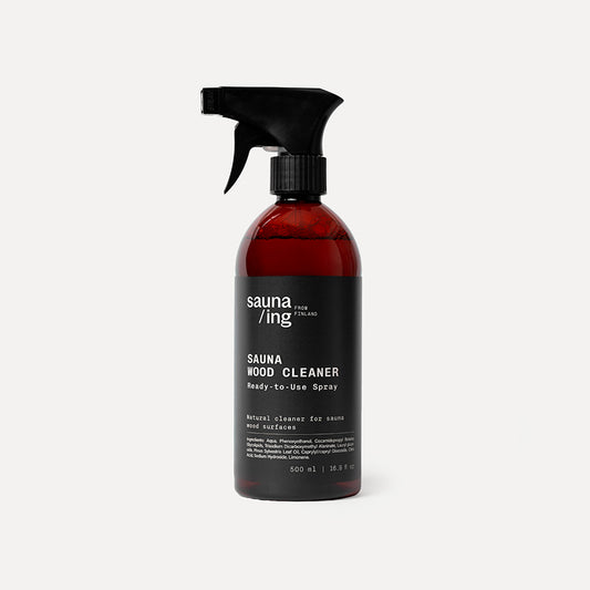 sauna/ing Sauna Wood Cleaner 500ml ready-to-use trigger spray bottle