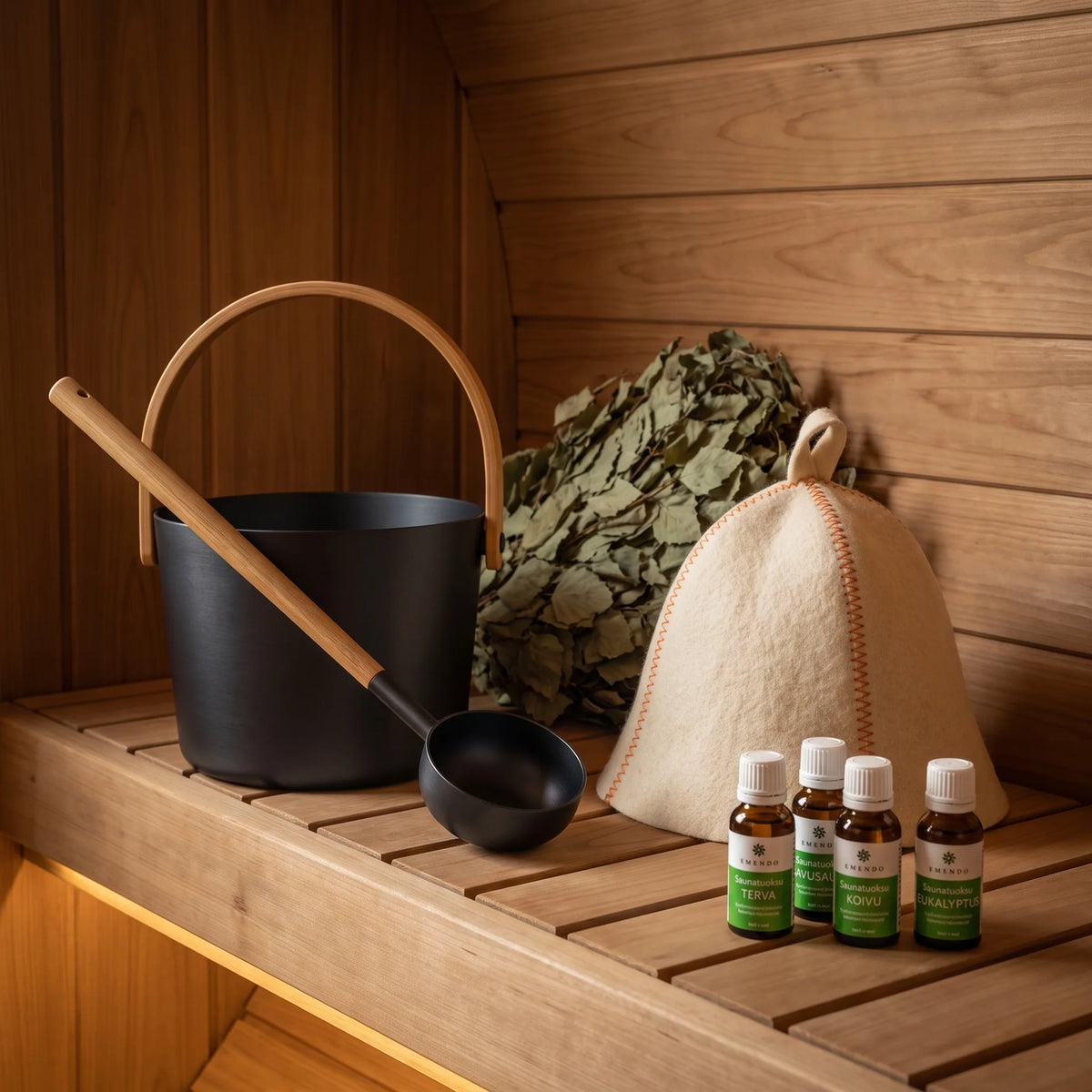 Traditional Finnish Sauna Bundle