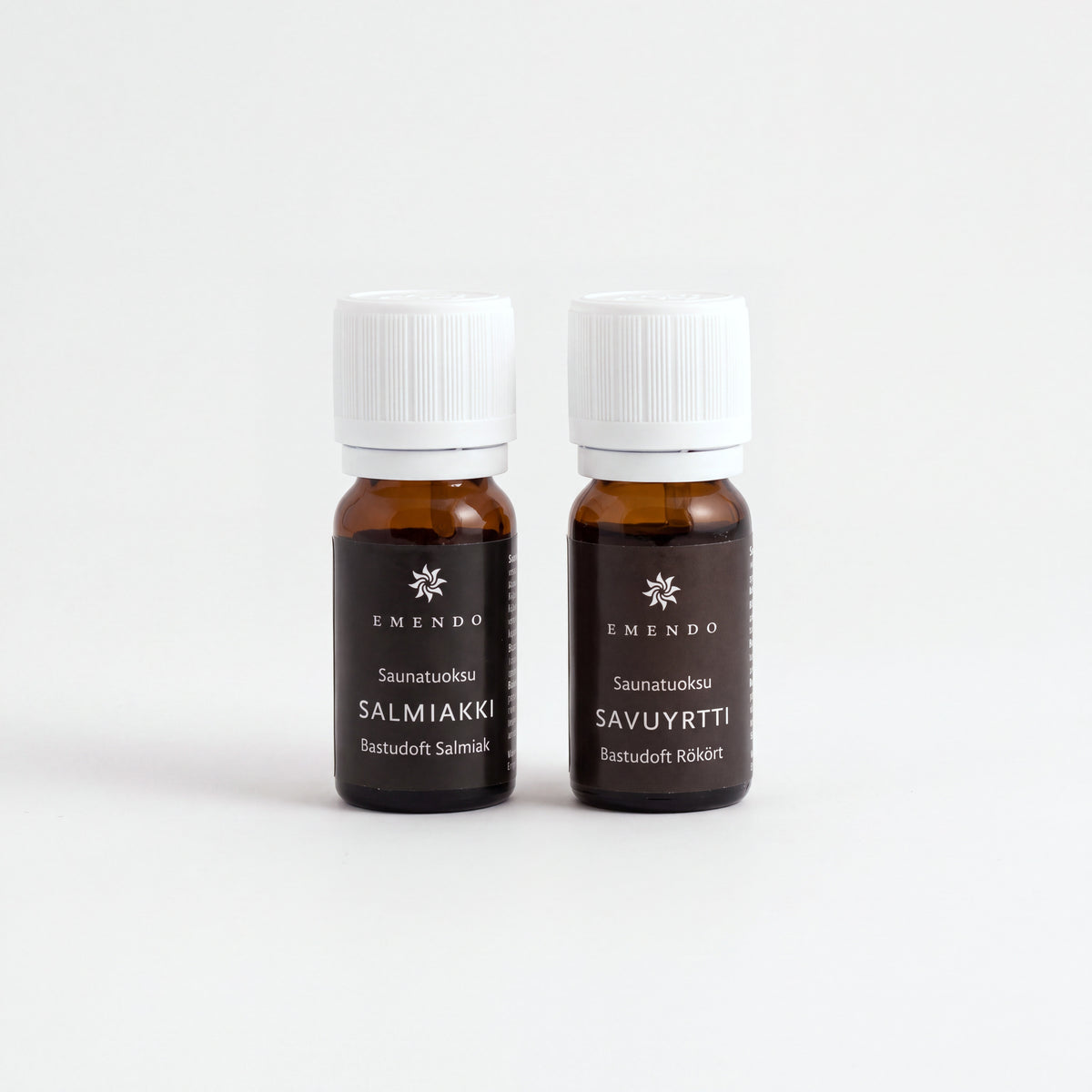 Emendo Salmiac & Smoky Herb Sauna Scents (2 x 10ml) - hero front