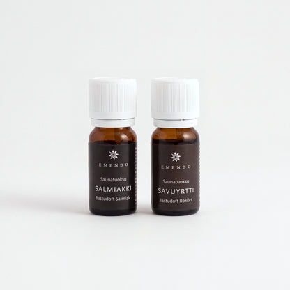 Emendo Salmiac & Smoky Herb Sauna Scents (2 x 10ml) - hero front