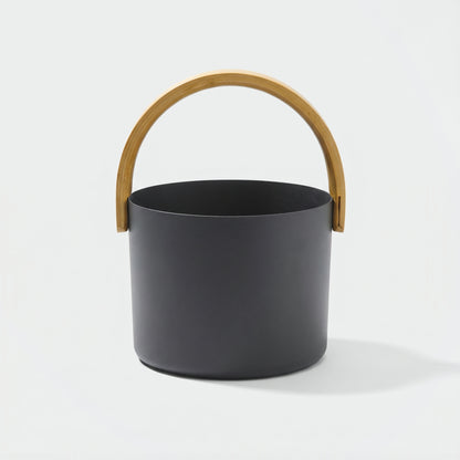 KOLO Rounded Sauna Bucket Black - hero