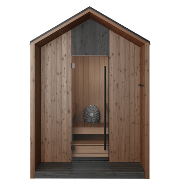 AIRA® Black Outdoor Sauna (4-6 Person)