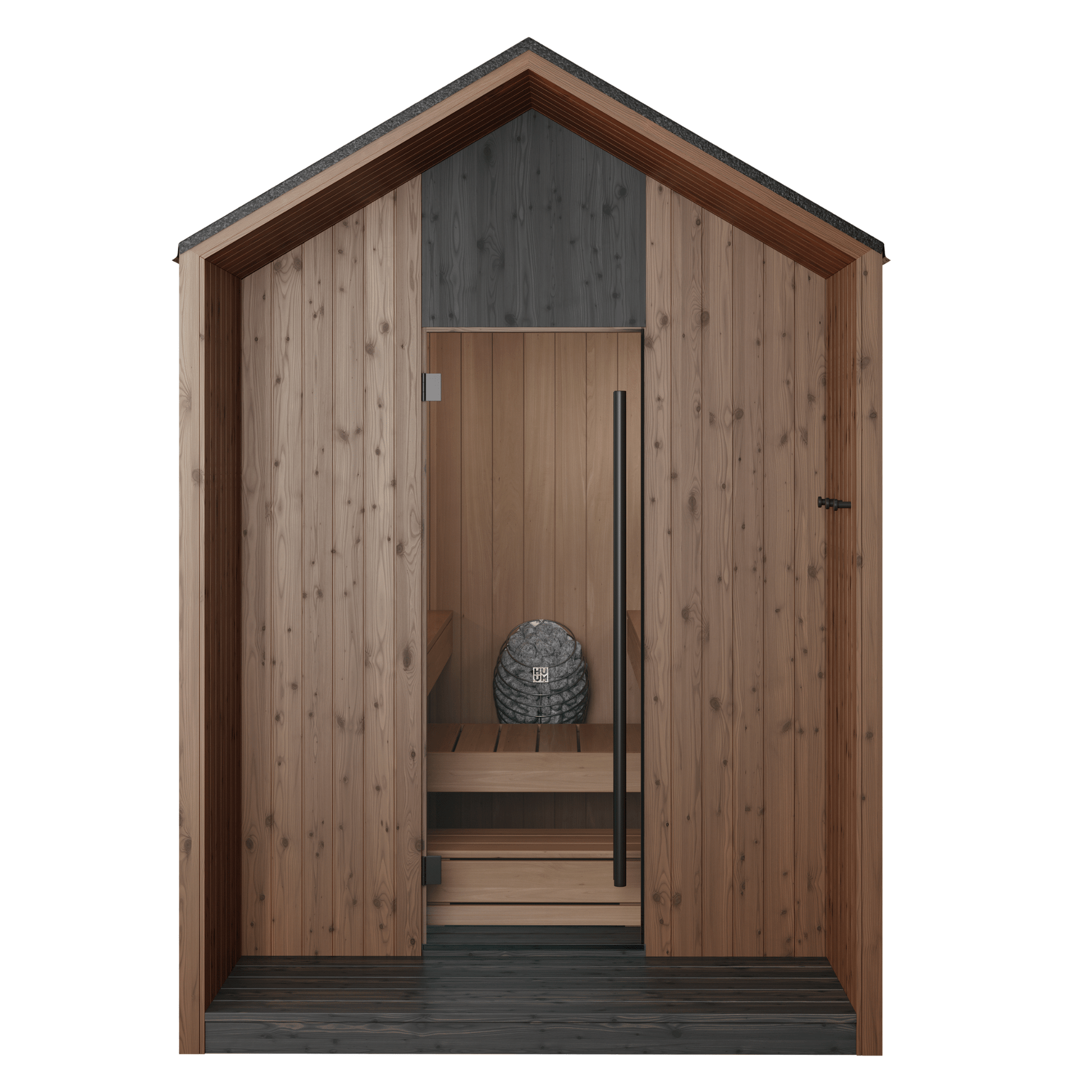 AIRA® Outdoor Sauna (4 - 6 Person) Modular Outdoor Sauna | Finnmark Sauna