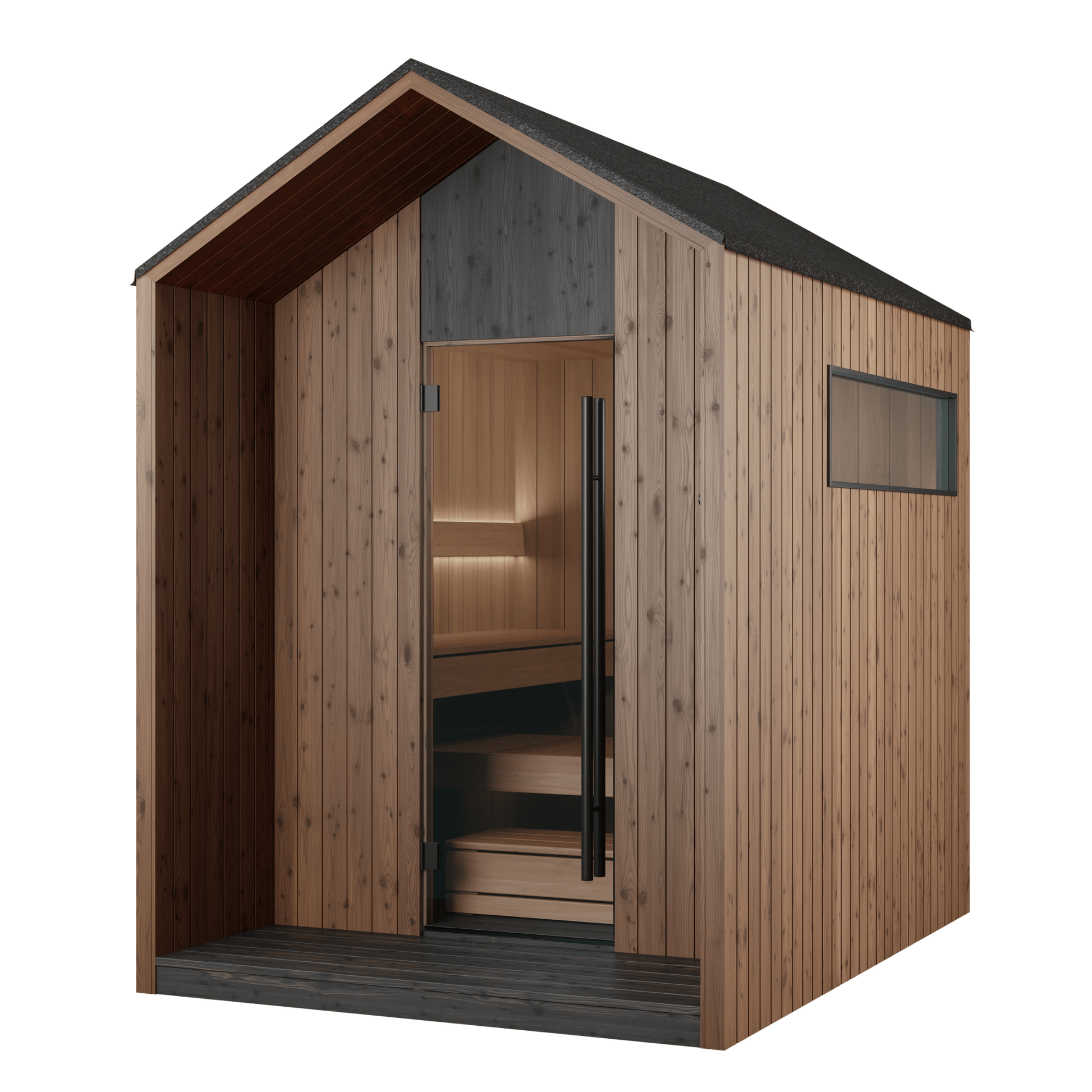 AIRA® Outdoor Sauna (4 - 6 Person) Modular Outdoor Sauna | Finnmark Sauna