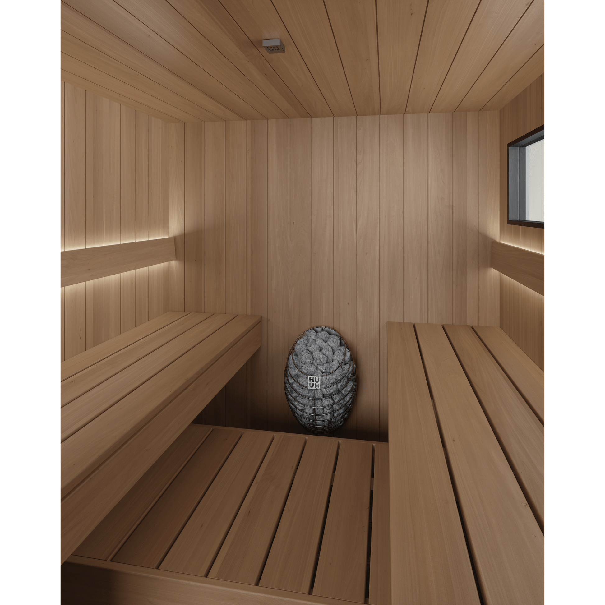 AIRA® Outdoor Sauna (4 - 6 Person) Modular Outdoor Sauna | Finnmark Sauna