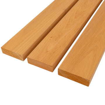 Alder Sauna Wood Bench Boards 120mm (Pack of 4) by Finnmark Sauna