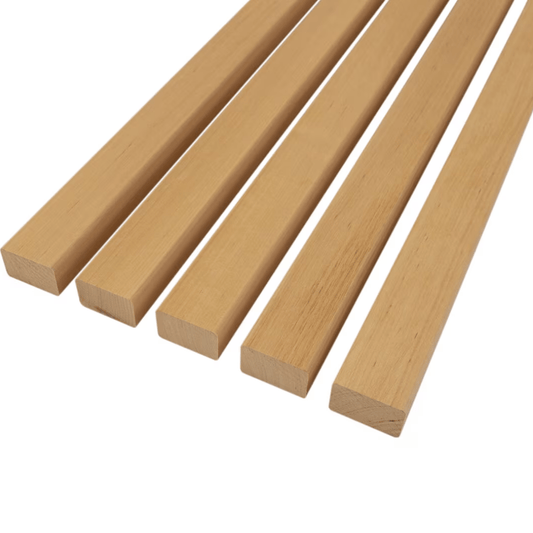 Alder Sauna Wood Bench Boards 28x42mm (Pack of 8) by Finnmark Sauna Sauna Timber | Finnmark Sauna