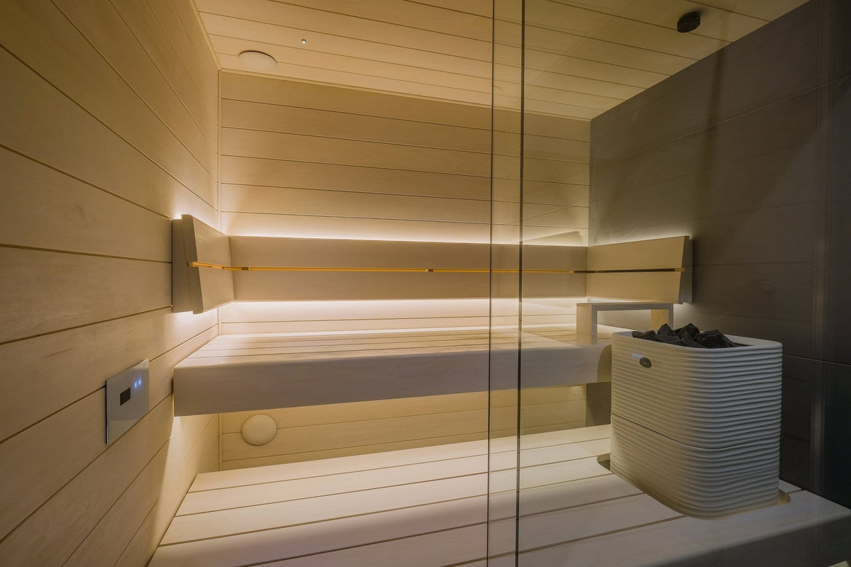 Aspen Sauna Wood Cladding Kallio 140mm (Pack of 6)
