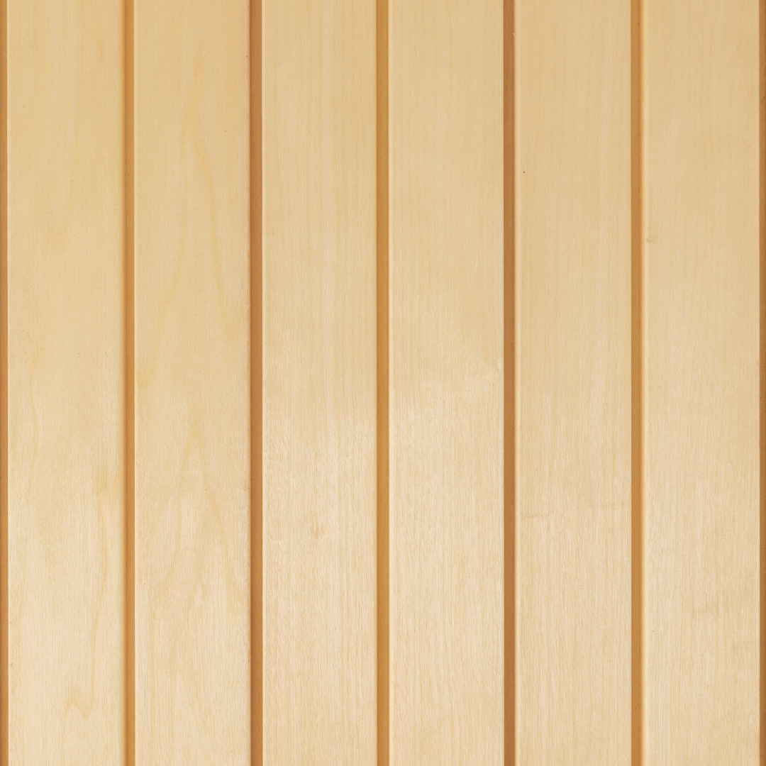 Aspen Sauna Wood Cladding STS Valeura 90mm (Pack of 6) by Finnmark Sauna Sauna Timber | Finnmark Sauna