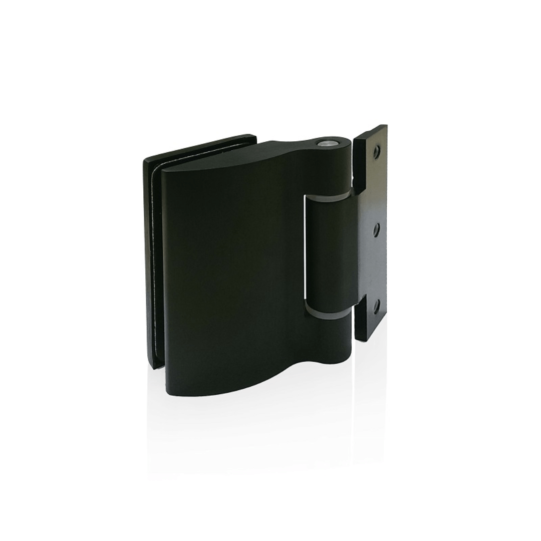 AU Premium Black Sauna Door Hinge Glass Hinges | Finnmark Sauna