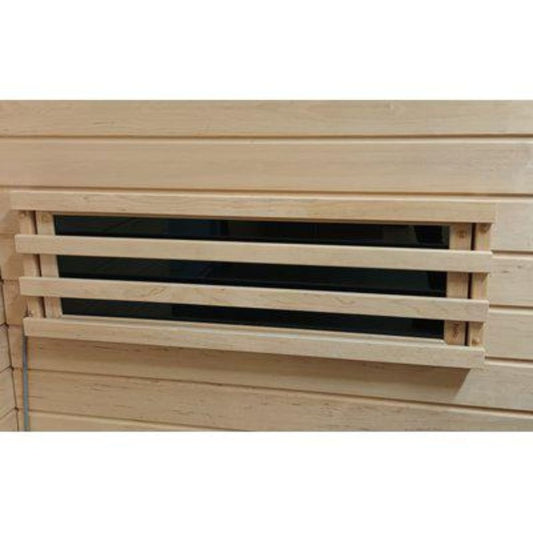 Backrest Grid for Infrared Panel by Helo - Horizontal | Finnmark Sauna
