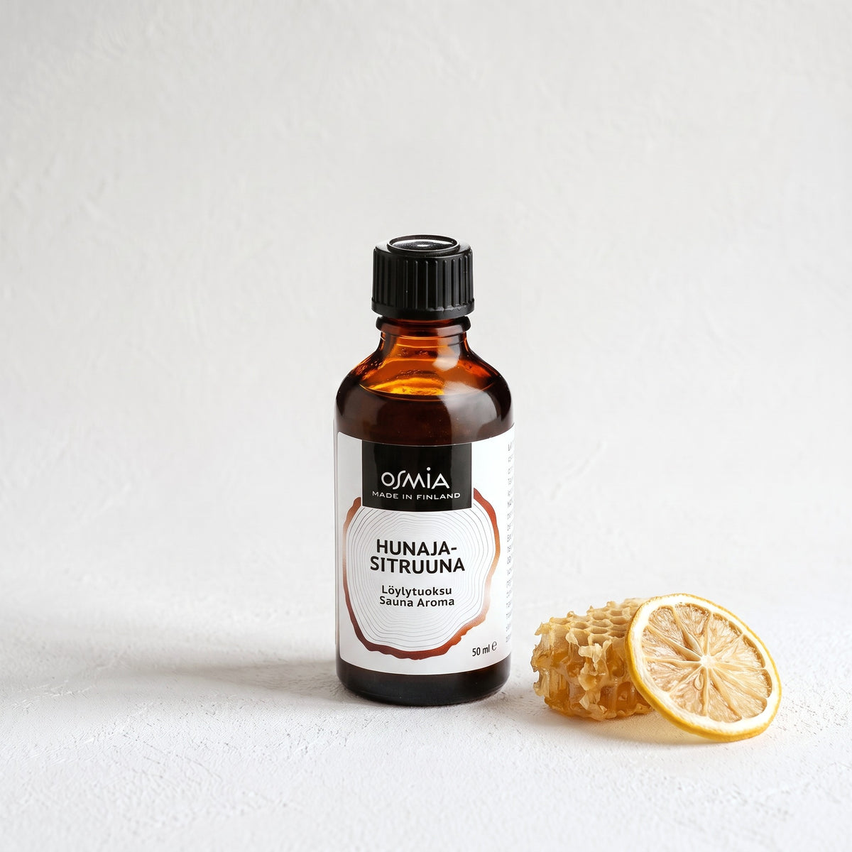 Honey Lemon Sauna Aroma by Osmia (50ml) with honeycomb and lemon