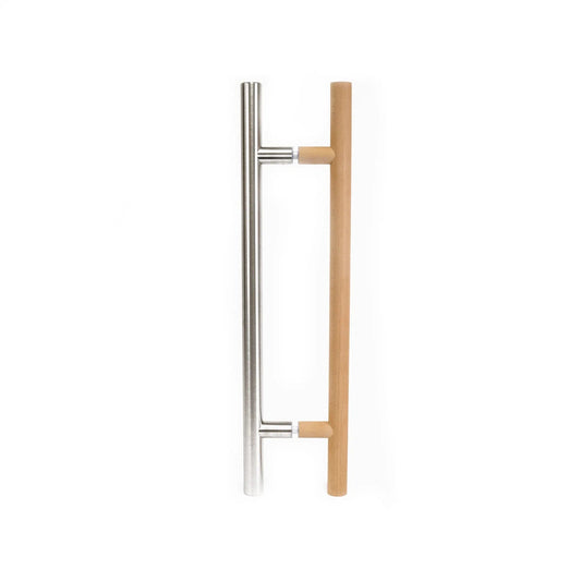 Beech Sauna Door Handle - Guardsman Style Handle Sauna Door Handle | Finnmark Sauna