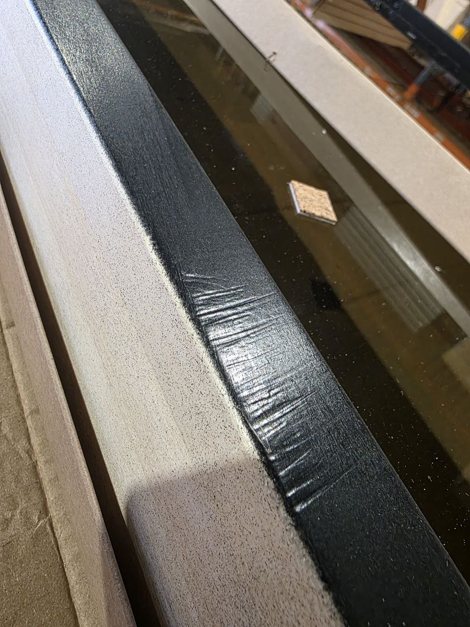 Black Sauna Door with Bronze Glass (Classic Black) (B - Stock) Sauna Door | Finnmark Sauna