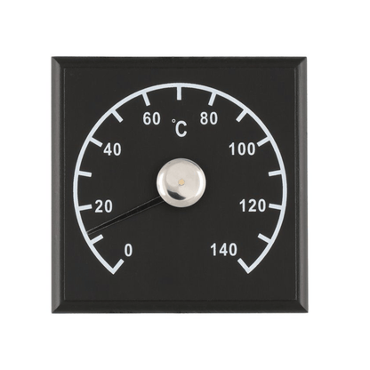 Black Sauna Thermometer