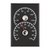 Black Sauna Thermometer & Hygrometer
