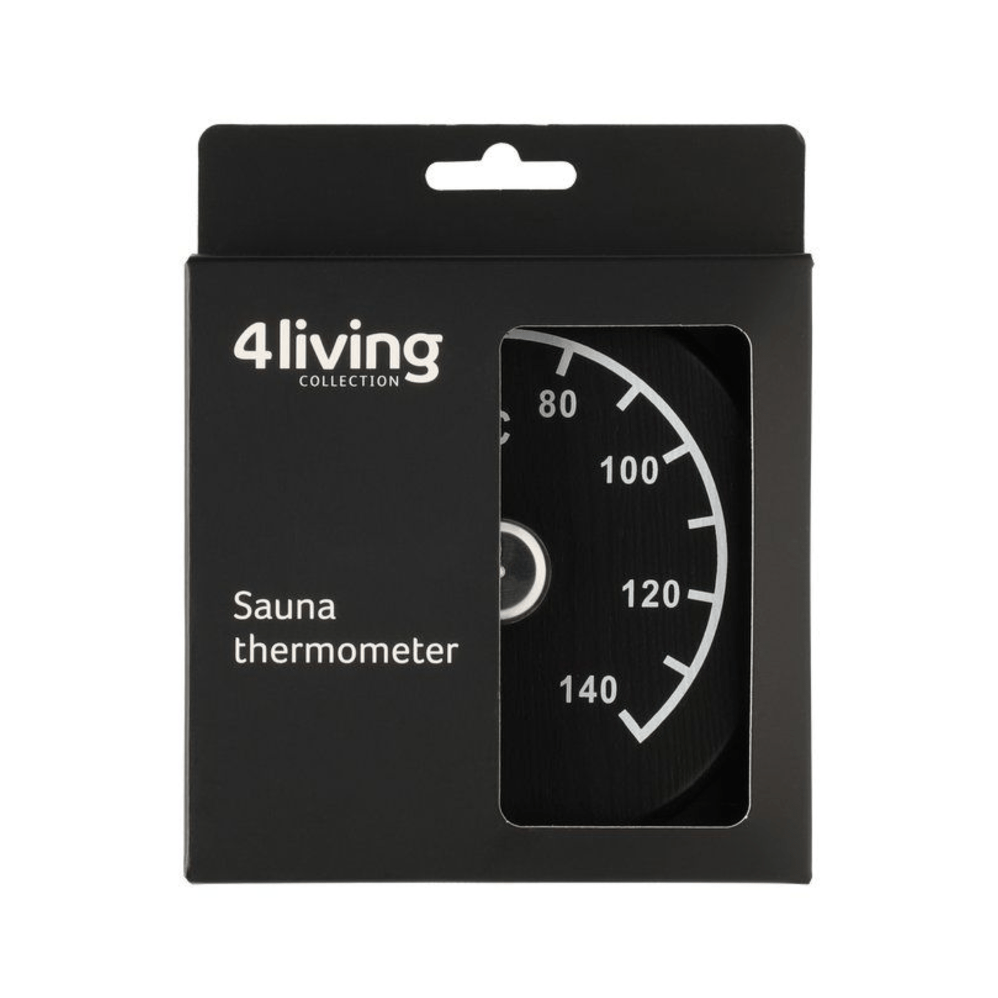 Black Sauna Thermometer Sauna Thermometer/Hygrometer | Finnmark Sauna