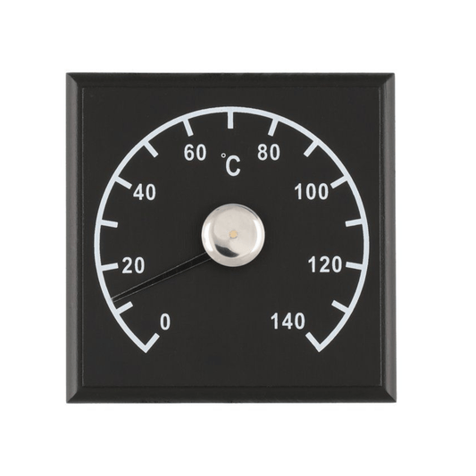 Black Sauna Thermometer Sauna Thermometer/Hygrometer | Finnmark Sauna