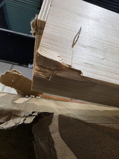 Bronze Glass Sauna Door with Pine Frame and Bronze Hinges (Standard) - (B - Stock) Sauna Door | Finnmark Sauna