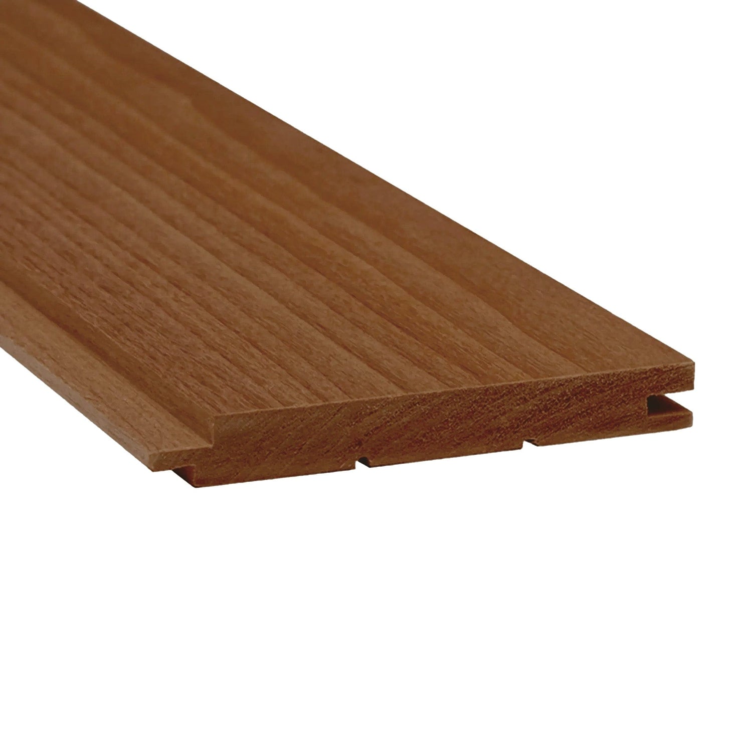 Dark Thermo Alder Sauna Wood Cladding STS4 120mm (Pack of 6)