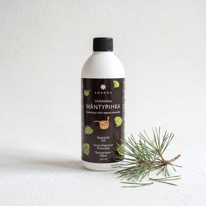 Emendo Pine Sauna Scent (500ml) with pine sprig