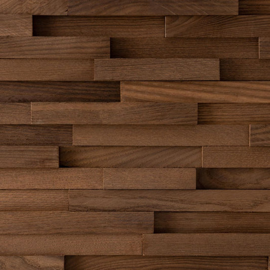 Decorative Thermo Ash Wood Wall Panel - Noble (1 m²)