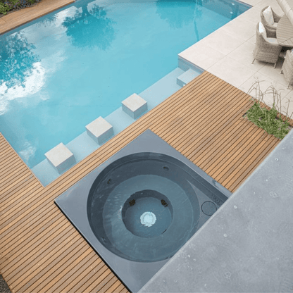 Drop S Outdoor Hot Tub by Drop Spa Hot Tub | Finnmark Sauna