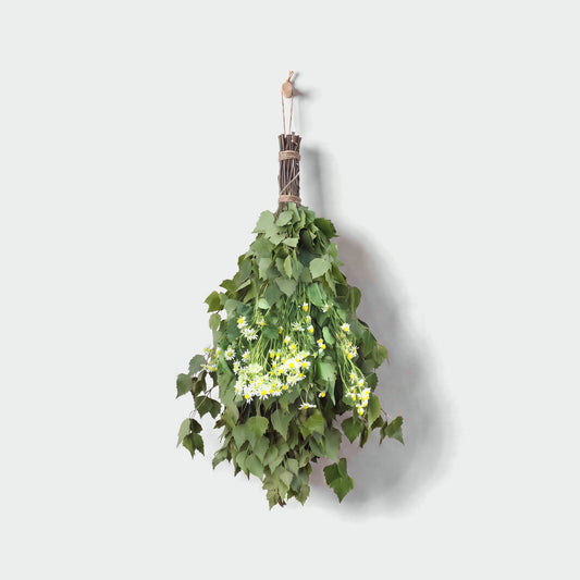Sauna Whisk Birch & Camomile - hero