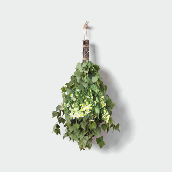 Sauna Whisk Birch & Camomile - hero