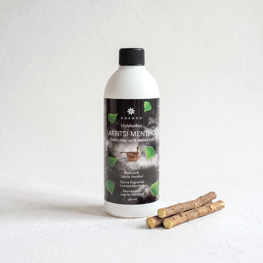 Emendo Licorice & Menthol Sauna Scent (500ml) with licorice root