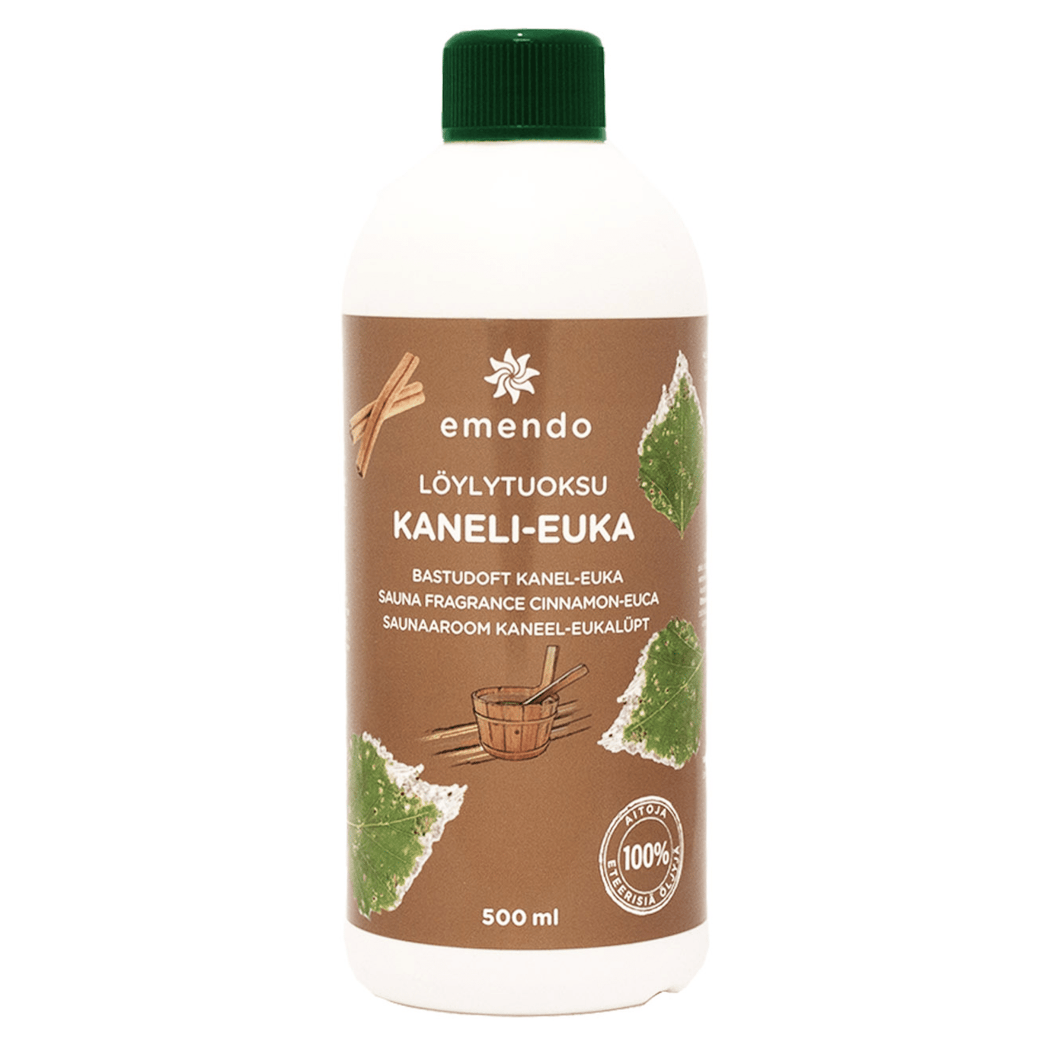 Emendo Cinnamon & Eucalyptus Sauna Scent (500ml) | Finnmark Sauna Sauna Scents | Finnmark Sauna