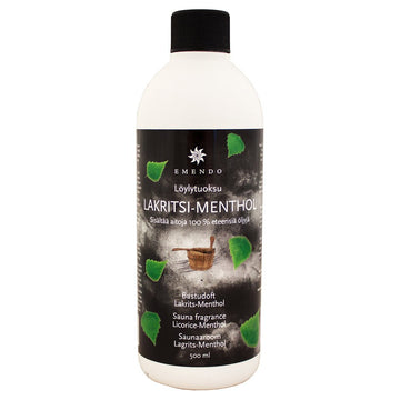 Emendo Licorice & Menthol Sauna Scent (500ml) | Finnmark Sauna