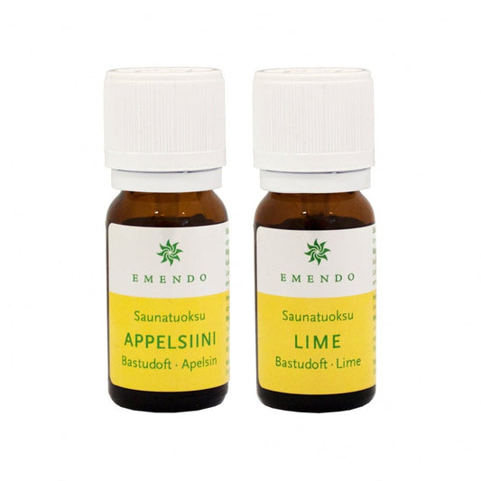 Emendo Orange & Lime Sauna Scents (2 x 10ml) | Finnmark Sauna Sauna Scents | Finnmark Sauna