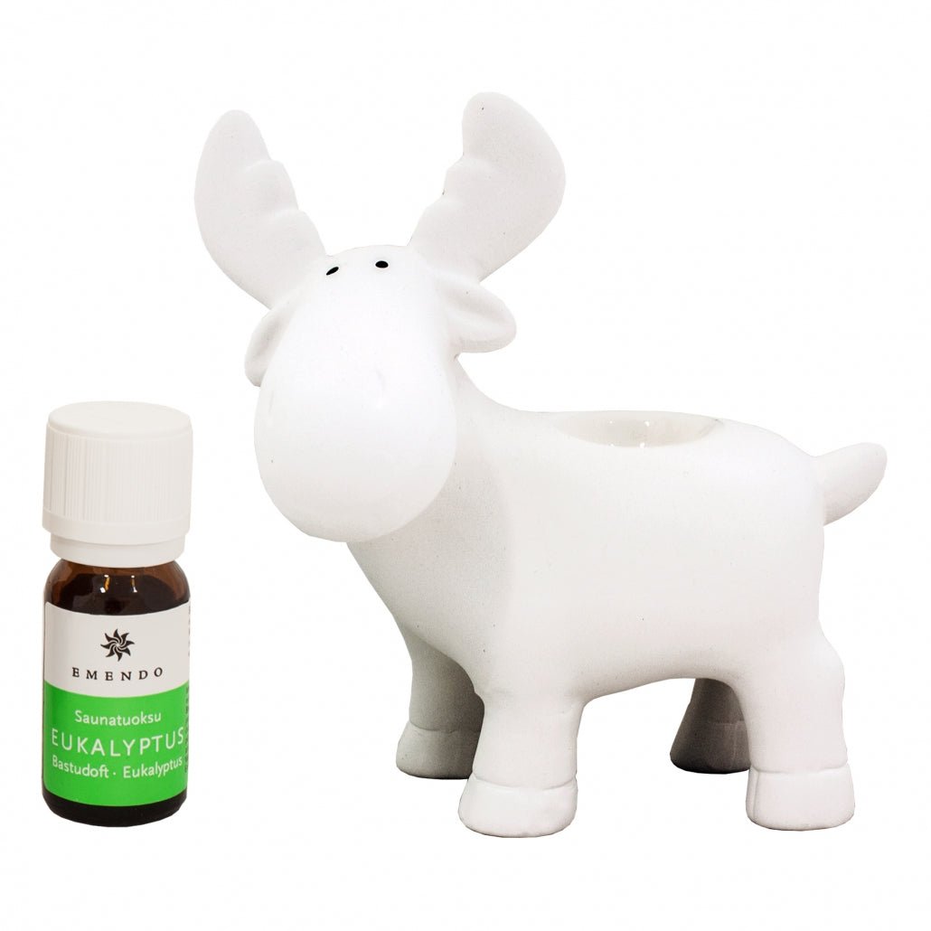 Emendo White Sauna Reindeer and Eucalyptus Sauna Scent Oil (10ml) | Finnmark Sauna Sauna Accessories | Finnmark Sauna