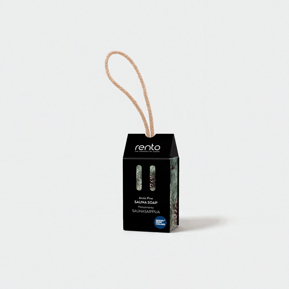 Traditional Finnish Sauna Soap Arctic Pine 150g - hero